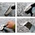 SHUNWEI SW-3107 Premium TPR Scraper Strip Ice Scraper Heavy-duty Frost and Snow Removal for Car Windshield and Window(Black)