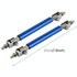 2 PCS Car Modification Large Surrounded By The Rod Telescopic Lever Front and Rear Bars Fixed Front Lip Back Shovel Adjustable Small Rod, Length: 20cm(Blue)