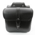 Motorcycle Accessories Modified Side of the Box Leather Bag Knight Bag Kit(Black)