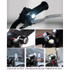 2 PCS 12V 3W Green Light Eagle Eyes LED Strobe Light For Motorcycle Wire Length: 90cm