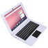 A133 10.1 inch Laptop, 2GB+16GB, Android 12,  Allwinner A133 Quad Core CPU 1.6Ghz, Support Bluetooth & WiFi, EU Plug(White)