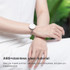 WT-M6 ABS+Stainless Steel Women Repellent Wristband (White)