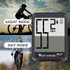 WEST BIKING Mountain Road Bike Wireless Big Character Table Big Screen Waterproof Night Light Speed Speedometer(Black)