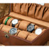 2 Big Pillows + 5 Small Pillows Wooden Watch Box Jewelry Watch Collection Display Storage Box