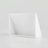 10 PCS Acrylic Triangle Price Tag Student Desk Seat Board, Size: 7x5cm (Black)