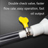 D05 2 PCS Manual Car Oil Pump Truck Fuel Tank Deflector Oil Suction Pipe, Color Classification: 1.5 Meters Cut