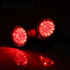 Motorcycle Universal Retro LED Turn Signal Light(Black Shell Yellow Cover)