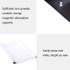 Deli Soft Iron Whiteboard Wall Sticker Office Study Home Erasable Magnetic Whiteboard Sticker, Size: 8710 (0.6x450x1000mm)