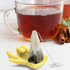 2 PCS Little Finger Shape Tea Heroes Teaspoon Holder Random Color Delivery