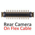 Rear Back Camera FPC Connector On Flex Cable for iPhone XS Max