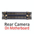 Rear Back Camera FPC Connector On Motherboard for iPhone XS