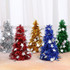 Mini Desktop Christmas Tree Hotel Shopping Mall Christmas Decoration, Size: With Five-pointed Star(Green)
