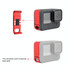 PULUZ Metal Battery Side Interface Cover for GoPro HERO12 Black /11 Black /10 Black /9 Black(Red)