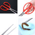 4 PCS Rice Eel Clip Lobster Tongs Rice Eel Clip Crab Loach Pliers Fish Control Garbage Clip, Size:38cm, Style:Straight