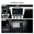 Universal Machine Android Smart Navigation Car Navigation DVD Reversing Video Integrated Machine, Size:10inch 2+32G, Specification:Standard