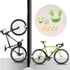 2 PCS Bicycle Parking Buckle Children Road Bike Mountain Bike Simple Wall Mount, Style:Road Bike(Green)