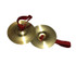 Copper Cymbal Early Childhood Education Teaching Aid Percussion Instrument, Size:9 cm