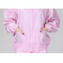 Antistatic Top Short Dust-free Jacket Lapel Overalls,Size:M(Pink)