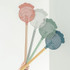 5 PCS Summer Plastic Fly Swatter Flycatcher, Style:Pineapple Pattern(Dark Light Gray)