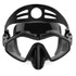 M6113 Adult Diving Goggles Deep Diving Integrated Goggles Mask Anti-fog Diving Glasses, Size:One Size(Black)