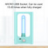 Intelligent Human Induction Portable UVC Sterilizer LED Light Underwear Disinfection Stick Lamp (Black)