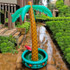 Inflatable Parrot Coconut Tree Shape Beach Water Inflatable Coaster Ice Bucket