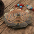 Household Bedroom Alloy sandalwood Furnace Creative Antique Line Incense Burner Incense Holder, Style:Gourd(Red Copper)