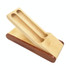 Creative Maple Pen Set with Wooden Pen Box Student Stationery Office Gifts, Style:2PCS Ballpoint Pen+Pen Box