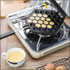 Household Non-stick Bakeware Mold QQ Egg Baking Tray(Black)
