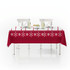 Household Rectangular Tablecloth Christmas Dining Coffee Table Cloth Decoration, Size:140x180cm(Christmas Elk)