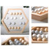 Natural Wooden Abacus Beads Craft Baby Early Learning Educational Toys Baby Room Decor(Wood White Pink)