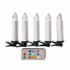 2 Boxes Christmas Tree Decoration LED Clip Candle Valentine Day Remote Control Candle