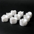 12 PCS/Box  LED Candle Electronic Tea Wax Simulation Tears Electronic Candle Light Wedding Decoration Candle Light(Warm White)