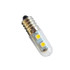 E14 screw light LED refrigerator light bulb 1W 220V AC 7 light SMD 5050 ampere LED light refrigerator home(Warm White)