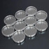 10 PCS Polystyrene Sterile Petri Dishes Bacteria Dish Laboratory Biological Scientific Lab Supplies, Size:100mm