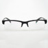 Women Men Half Frame Myopia Glasses HD AC Green Film Lens Myopia Eyeglasses(Plain Glasses)