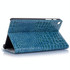 Crocodile Texture Horizontal Flip Leather Case for Galaxy Tab A 8 (2019) P200 / P205,  with Holder & Card Slots & Wallet(Blue)