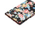 Flower Cloth Texture PC Horizontal Flip Leather Protective Case for Galaxy Tab A 8 (2019) P200 / P205  , with Holder & Card Slots & Wallet & Photo Frame(Black)