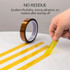 High Temperature Heat Resistant Tape Thermal Insulation Tape Polyimide Adhesive Insulating Adhesive 3D Printing Board Protection Tape(12mm)