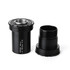 BB386 Press Fit Style EVO Bottom Bracket Fits 86.5mm for SHIMANO / SRAM / FSA Mountain Bike (Black)