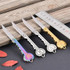 Mini Key Knife Camp Outdoor Keyring Ring Keychain Fold Self Defense Security Multi Tool(Multi-color)