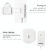 VONETS VAP11G-500S High Power CPE 20dbm Mini WiFi 300Mbps Bridge WiFi Repeater Signal Booster, Outdoor Wireless Point to Point, No Abstacle(White)