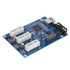 PCI-E 1 to 3 PCI Express 1 Slots Riser Card 3 PCI-E Slot Adapter PCI-E Port Multiplier Card with 60cm USB Cable(Blue)