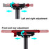 PULUZ 38.5-61cm Carbon Fibre Handheld Stabilizer for DSLR & DV Digital Video & Cameras, Load Range: 0.5-3kg(Red)