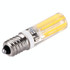 4W Filament Light Bulb, E14 Silicone Dimmable 8 LED for Halls, AC 220-240V(Warm White)