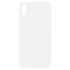 Transparent Back Cover for iPhone XS(Transparent)