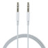 MH024 1m 3.5mm Jack Wire Control Stereo AUX Audio Cable for Computer, CD Player, MP3, Car, Headphone, Phones, Tablets, Speaker