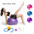 Thickening Explosion-proof Big Yoga Ball Sport Fitness Ball Environmental Pregnant Yoga Ball, Diameter: 55cm(Blue)