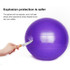Thickening Explosion-proof Big Yoga Ball Sport Fitness Ball Environmental Pregnant Yoga Ball, Diameter: 55cm(Pink)