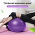 Thickening Explosion-proof Big Yoga Ball Sport Fitness Ball Environmental Pregnant Yoga Ball, Diameter: 65cm(Pink)